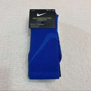 Nike Everyday Max Cushion Crew Socks NWT